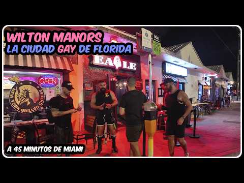 🏳️‍🌈 Wilton Manors 🏳️‍⚧️ La Capital Gay de Florida un Sábado por la Noche 💖