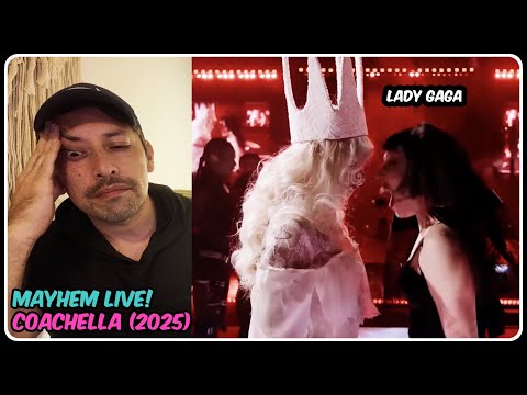 Lady Gaga Coachella 2025 (Act.I) 🩷 REACCIÓN a La Ópera Rock / Pop / Electrónica de Mayhem 2/2