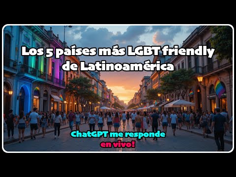 Top5 países más Gay-friendly de Latinoamérica 🏳️‍🌈 ChatGPT me responde en vivo
