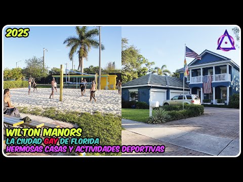 Casas &amp; Actividades Deportivas en Wilton Manors 🏳️‍⚧️ La ciudad Gay de Florida 🏳️‍🌈