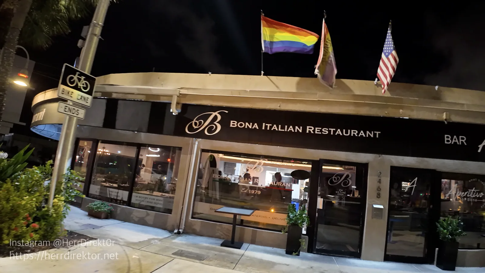 Bona Italian, una de las opciones de comida.