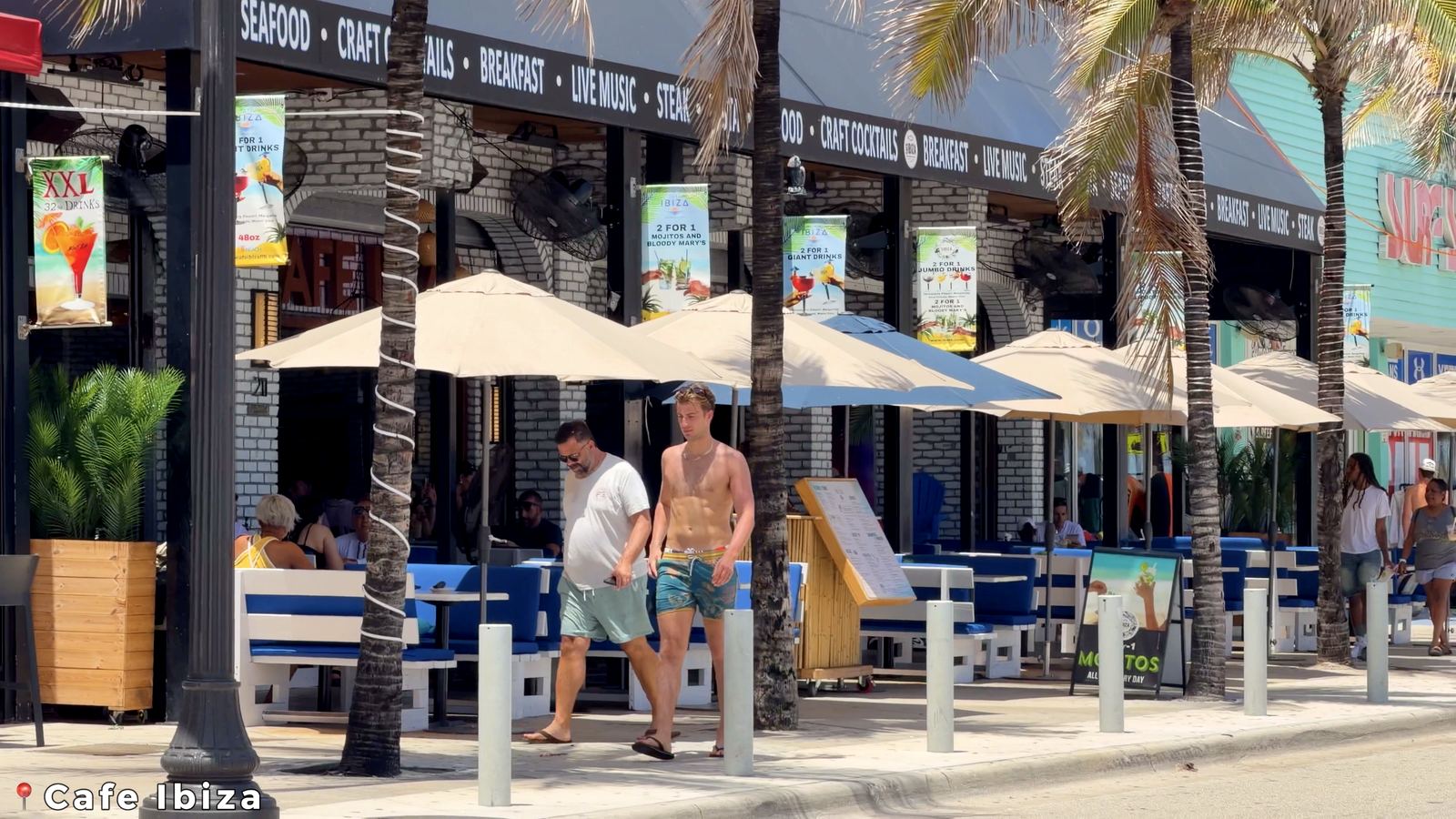 Café Ibiza en Fort Lauderdale Beach