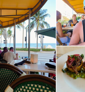 Casablanca Cafe en Fort Lauderdale Beach: terraza, sangría y tostones frente al mar