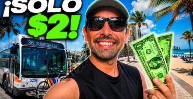 Cómo llegar a Fort Lauderdale Beach en bus por 2 dólares