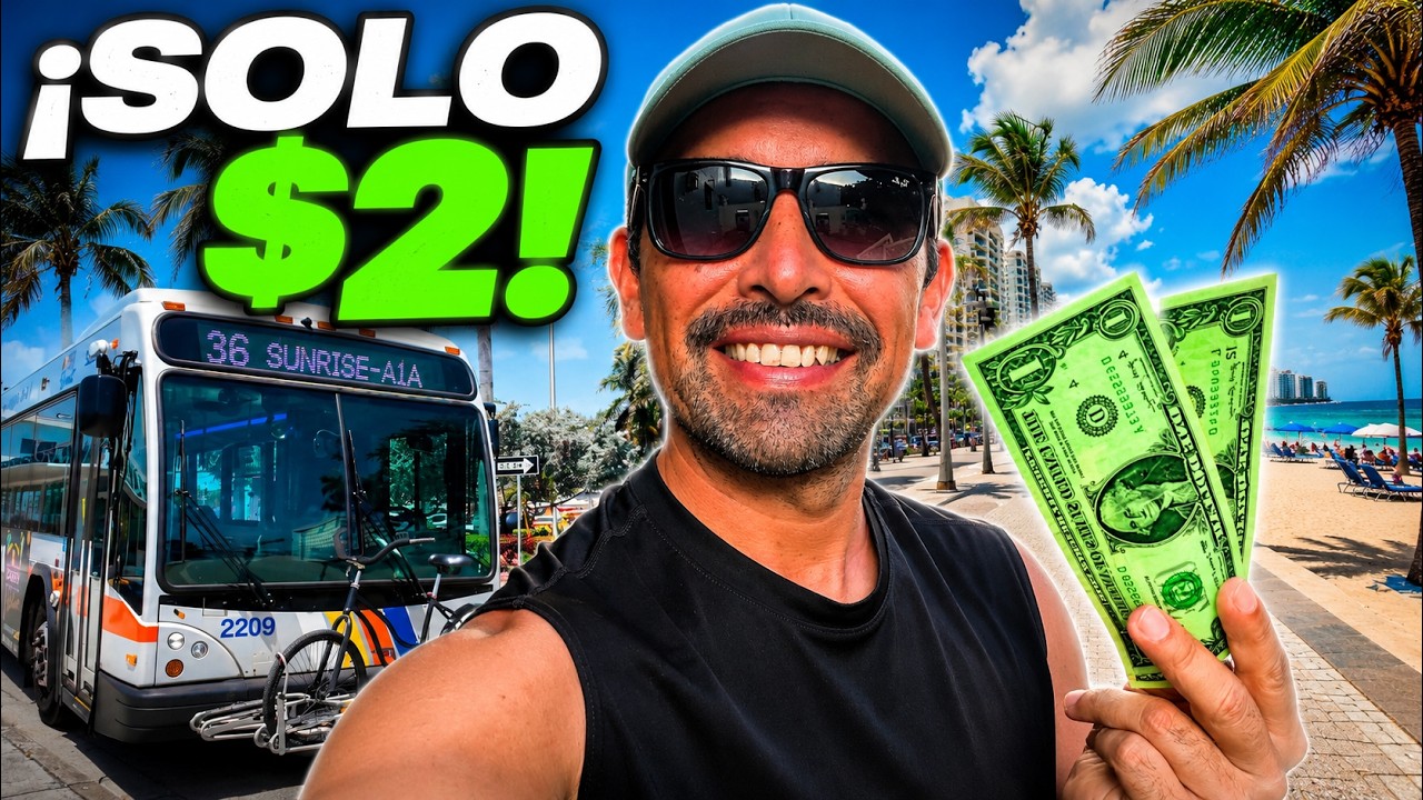 Cómo llegar a Fort Lauderdale Beach en bus por $2: guía 2026