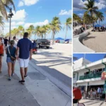 Fort Lauderdale Beach: paseo junto al restaurante, playa y Elbo Room