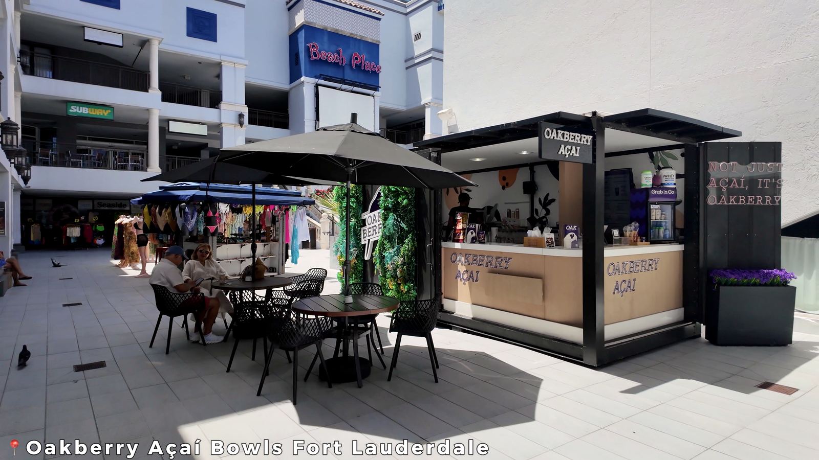 Oakberry Acai en Beach Place Fort Lauderdale