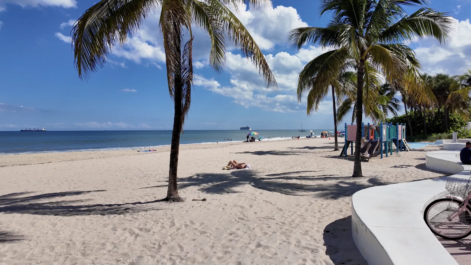 Sebastian Street Beach, hoteles y paseo de Fort Lauderdale — captura 1 del recorrido de Ricardo