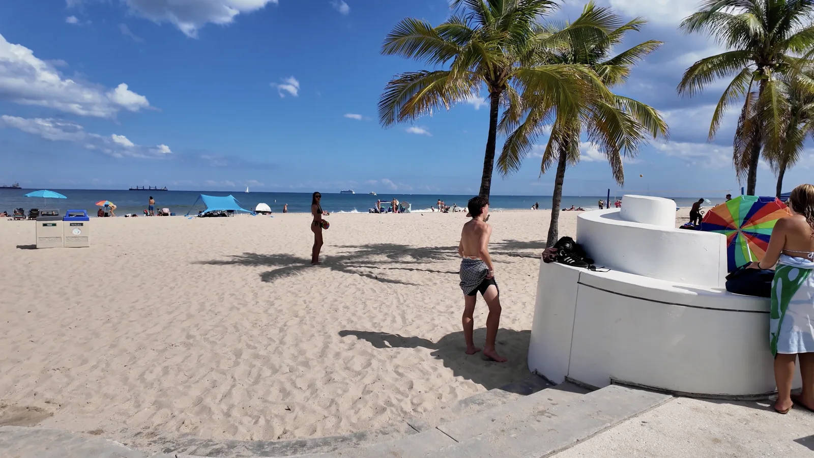 Placa de Diana Nyad y entorno del paseo — captura 4 del recorrido de Ricardo