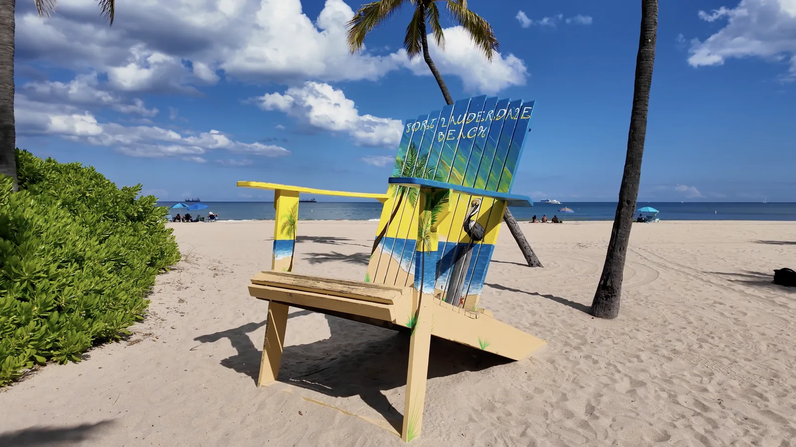 Silla de Fort Lauderdale y tramo sur de la playa — captura 2 del recorrido de Ricardo