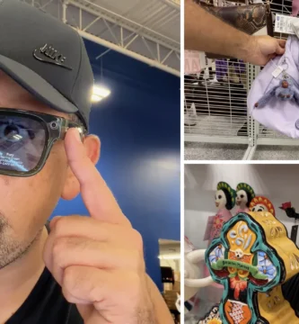 Ricardo se prueba unas gafas Meta; una cartera Kipling y decoración de temporada en su recorrido por Best Buy, Ross y Marshalls
