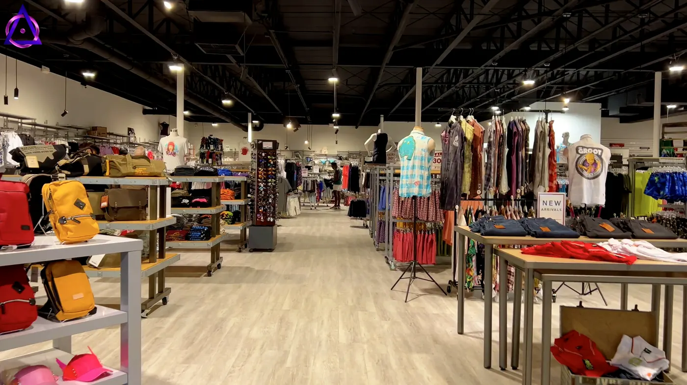 Interior del antiguo local de Pride Factory