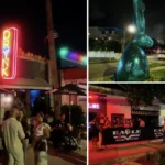DrYnk, Thunderbunny y Eagle durante un sábado de noche en Wilton Manors